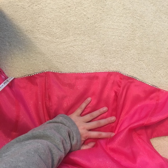 Niki Livas Pink Princess Prom Dress w/ crystal dec - Picture 5 of 8